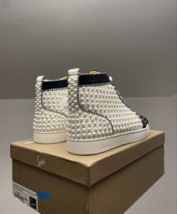 Christian Louboutin High Black White
