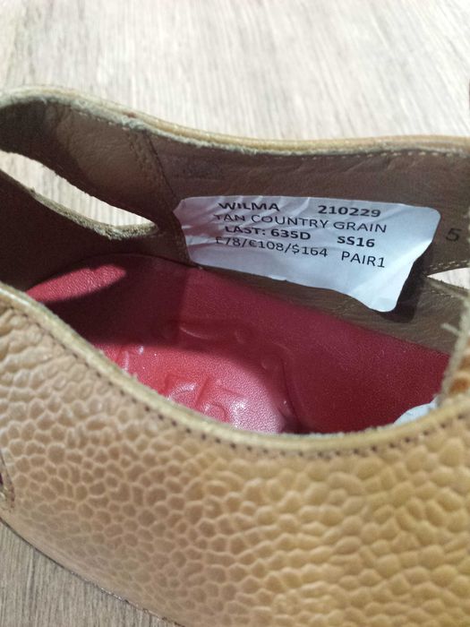Deosebiti pantofi oxford handmade GRENSON calitate premium piele naturala integral 37
