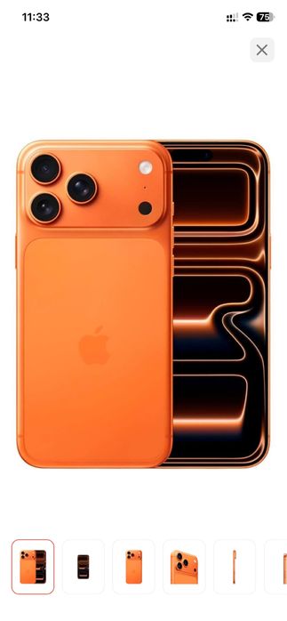 Смартфон Apple iPhone 17 Pro Max 1024Gb оранжевый