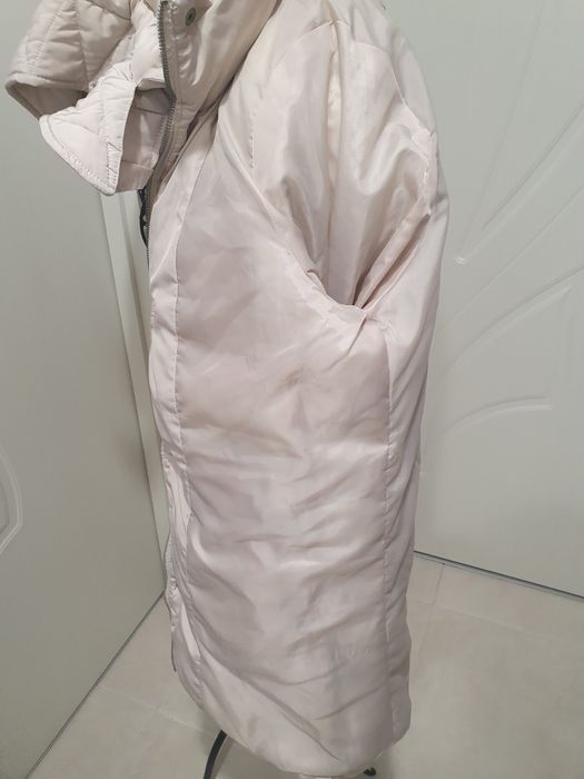 Зимно дамско яке 36/38 цвят нюд