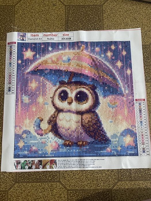 ГОТОВЫЕ алмазные картины (без подрамника)