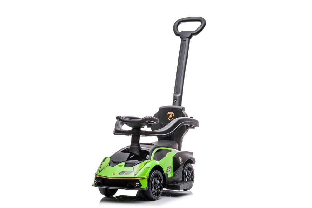 Masinuta premergator pt. copii 2 in 1, Lamborghini Essenza SCV12 Green