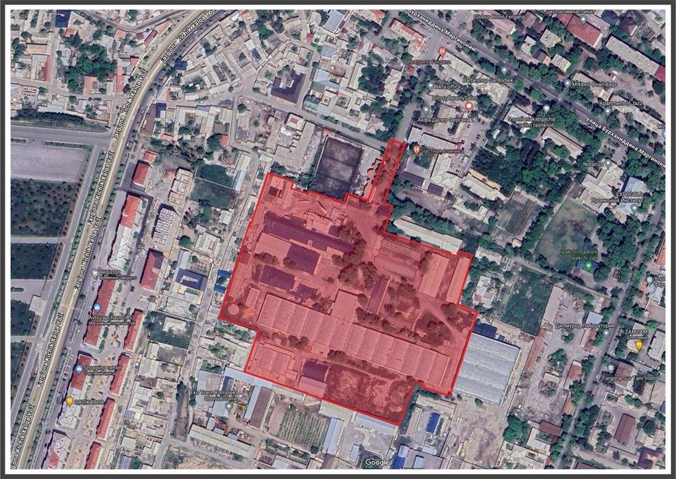 Промзона сотилади 5.5 гектар