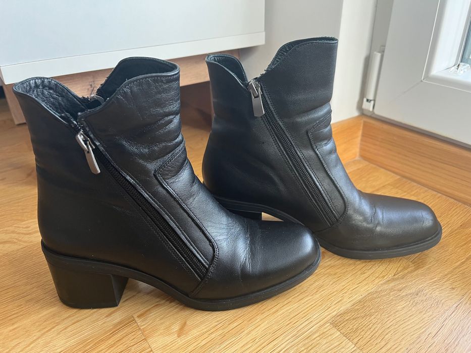 Дамски боти, естествена кожа, р-р 36