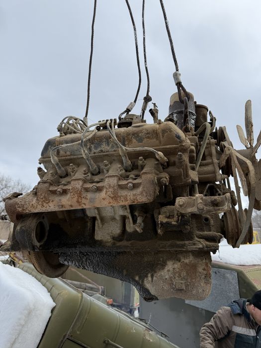 Газ 66 матор каробка