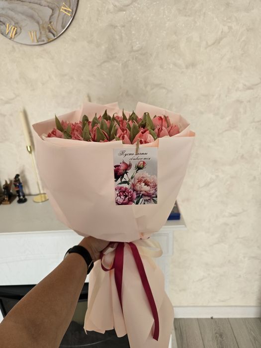 Подарок Алматы. Букет из зефира.