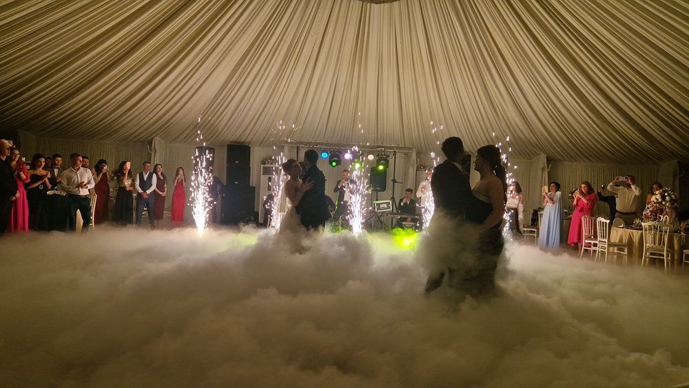 Baloane explozive, fum & artificii dansul mirilor/360/tort de Shot-uri