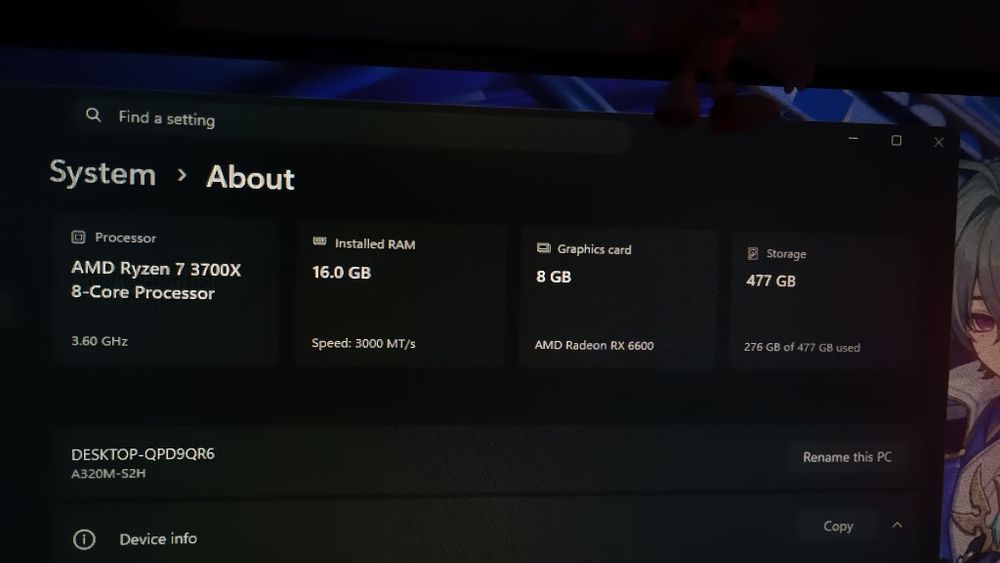 Vand pc gaming mid tier