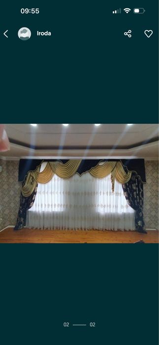 Шторы в хорошем состоянии……