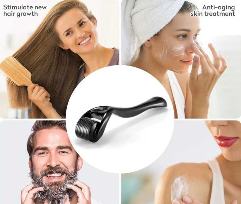 Фин дермаролер за домашна мезотерапия Derma roller, унисекс