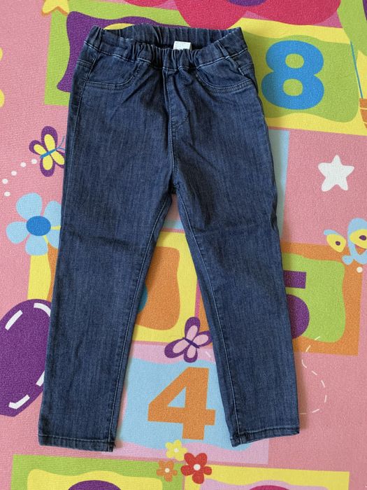 Lot 6 pantaloni fetite 110 cm, H&M, noi/ impecabili