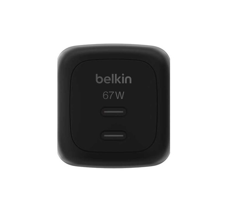 ( Сетевое ЗУ BELKIN 67W Dual USB-C PD Charger PPS Black