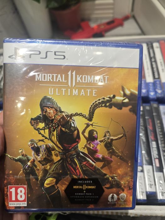 Mortal kombat ps5 новый диск