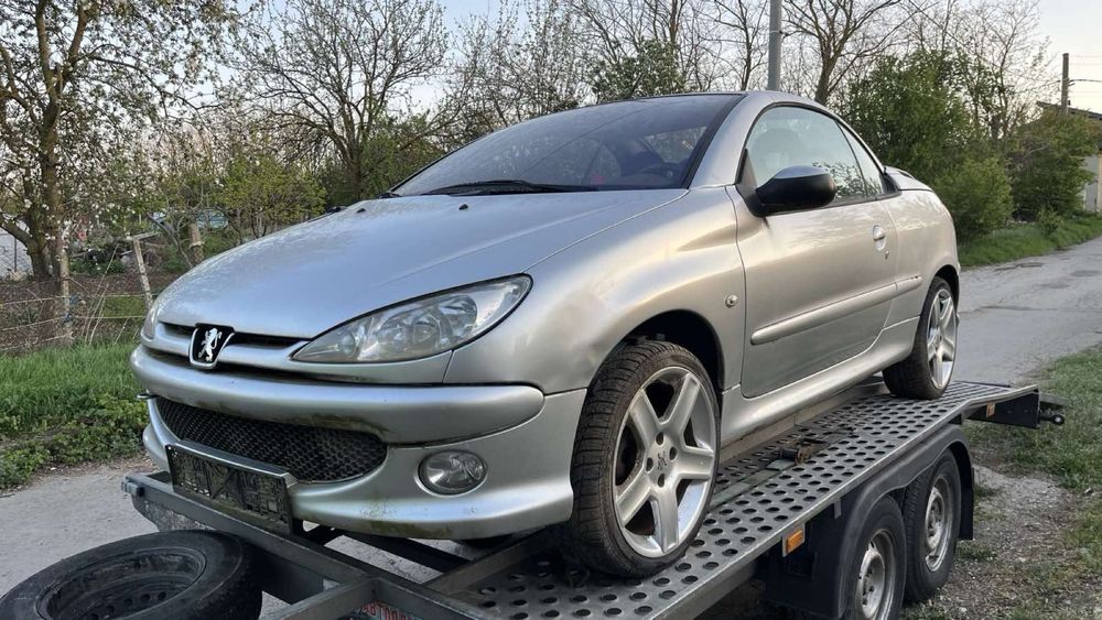 Peugeot 206 cc, 1,6 бензин на части!