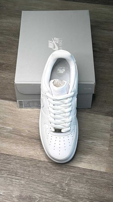 #SUMMER SALE# Nike Air Force 1 Low Triple White - Verificare Colet -