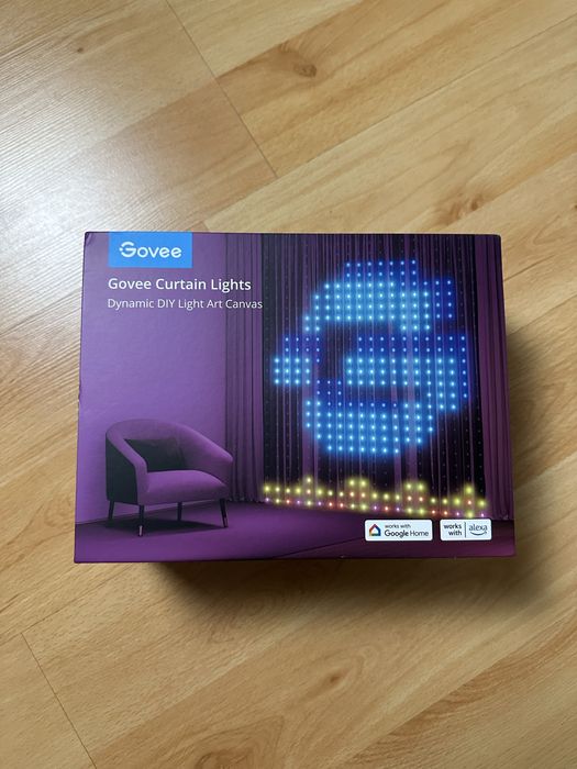 Govee Curtain Lights – умни LED светлинни завеси, чисто нови