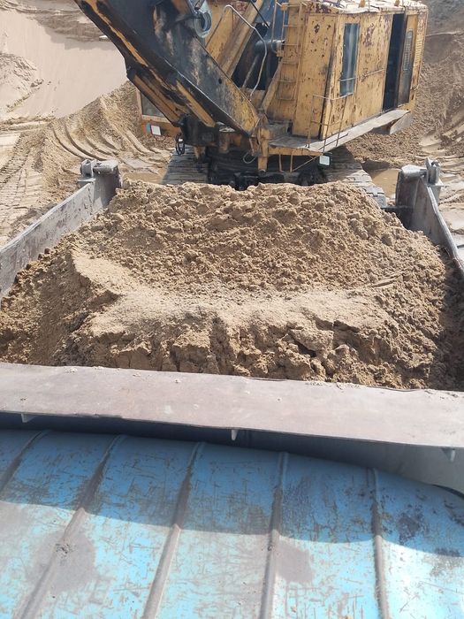 Песок гравий отсев щебень глина