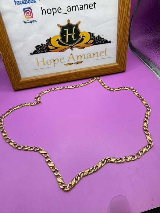 HOPE AMANET P2 - Lant Aur Galben / 14K / 35.37 Gr / 28 CM