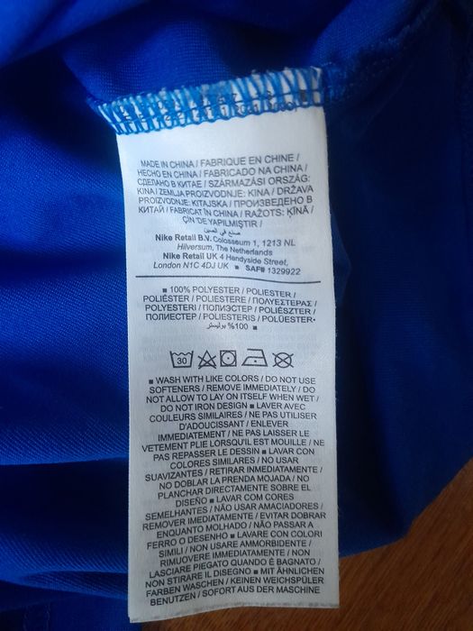 Nike dri fit мъжки тениски M размер 2броя.