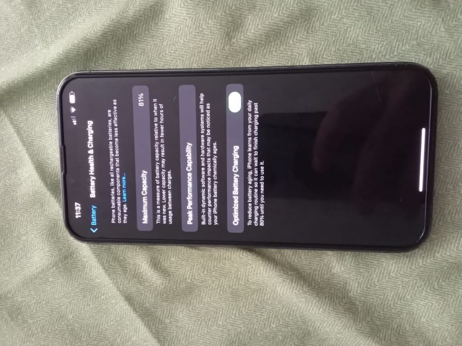 13 pro max 128 gb green 81%