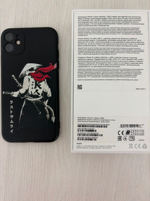 iPhone 11 black 128 gb