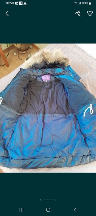 Продам зимнюю куртку для девочки