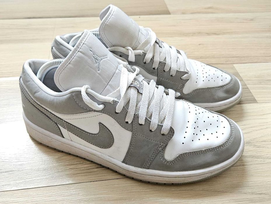 Мъжки кецове Air Jordan 1 Low Wolf Grey - 42
