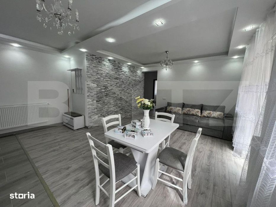 Apartament 3 camere, modern, 68 mp, parcare, zona Florilor — fotografia 1