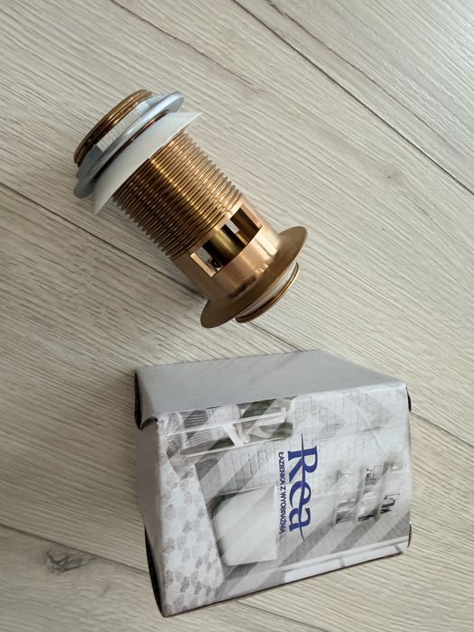 Ventil lavoar REA  Rose Gold