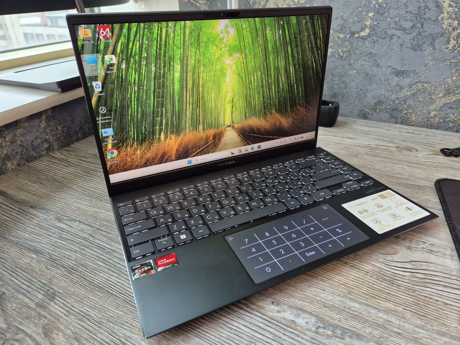 Мощный ультрабук Asus Zenbook Ryzen7/ОЗУ 16гб
