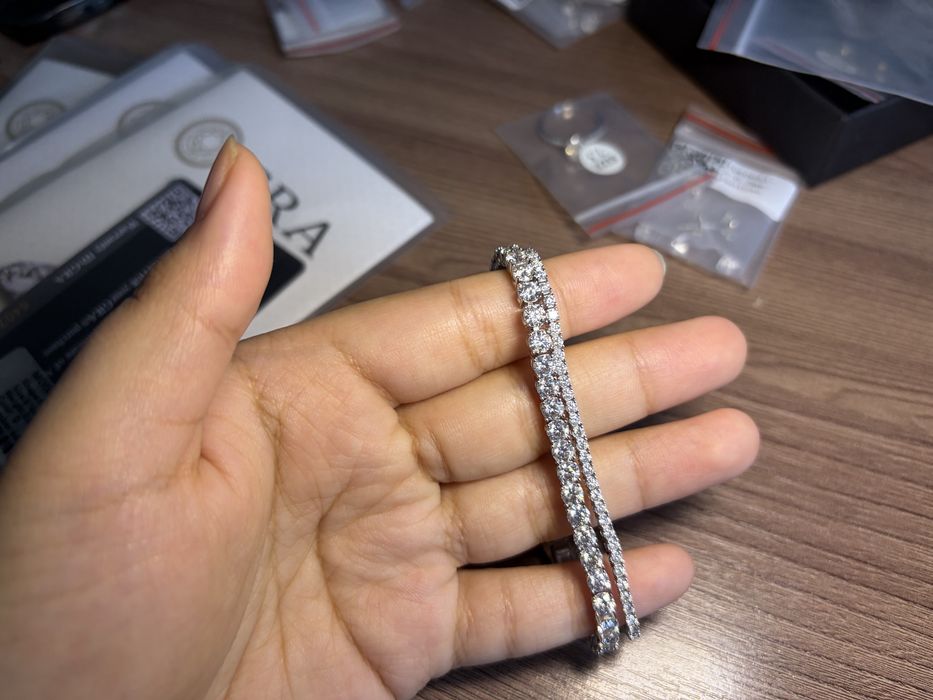 Серебро 925 пробы с муассанитом