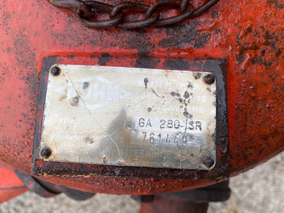 Grebla de adunat fan kuhn 2.40 m