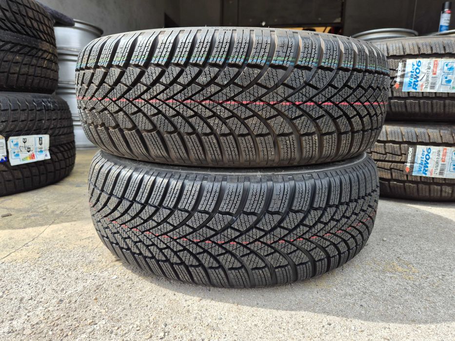 2 Anvelope M+S IARNA - 185/60/15 88T - BRIDGESTONE - NOI - DOT 19-21 !
