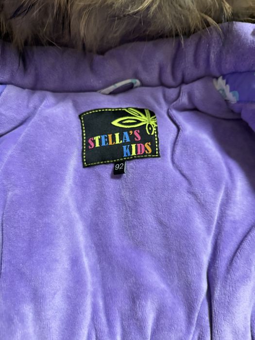 Продам зимний комбинезон для девочки на годик