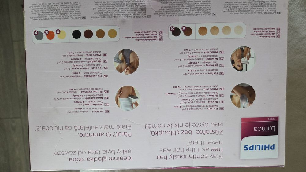 Епилатор PHILIPS LUMEA SC1998/00