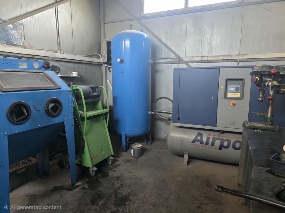 Inchiriez hala echipata pentru servis auto