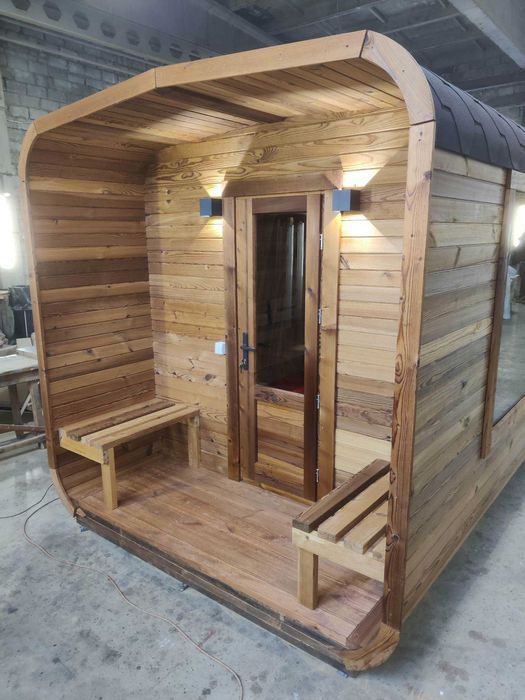 Sauna pe lemne 3m CUB