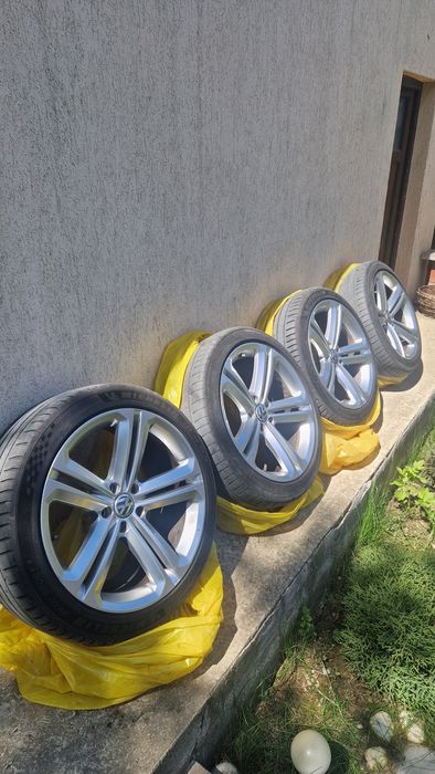 Vănd jante tiguan R -line 19 + anvelope  255/40/19