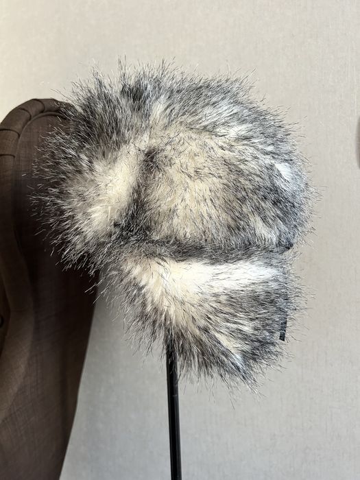 Стильная шапка-ушанка