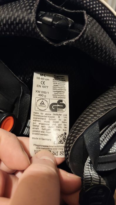 Casca schi Uvex mărimea M-L 58-60 cm cu ochelari ski