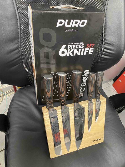 Нови ножове Welmax Puro с магнитна дъска