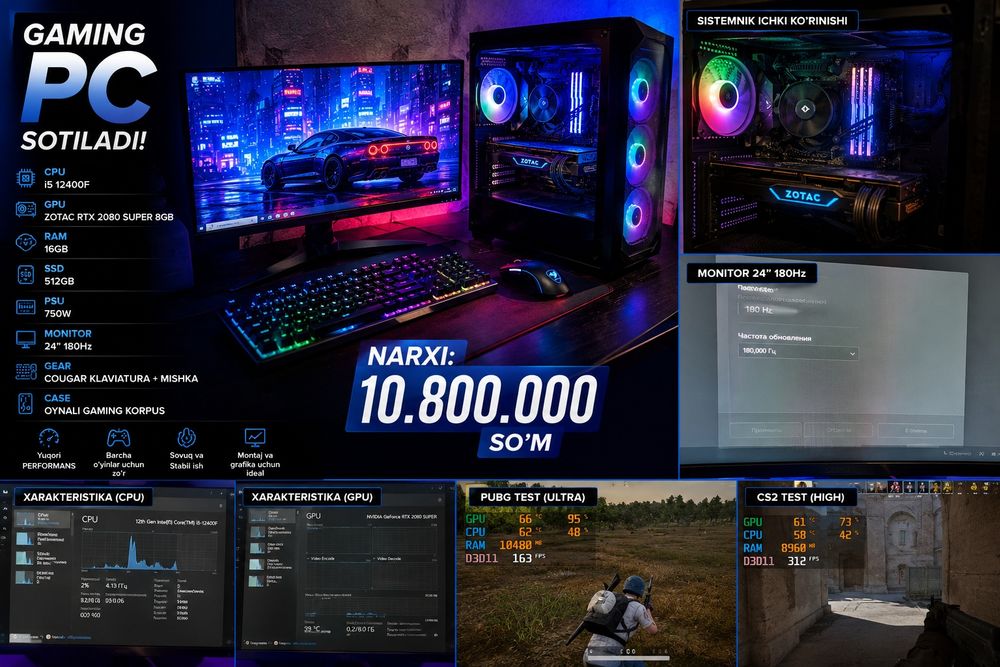 Computer Rtx2080 super