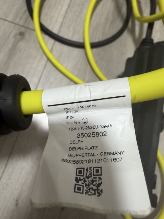 Cablu de incarcare bmw Delphi, defect, incarcator auto, masina, statie de incarcare