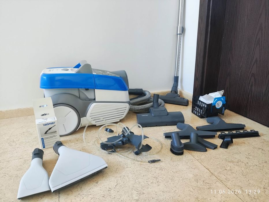 Перяща мултифункционална прахосмукачка Zelmer ZVC9150D W&D Leon – КАТО НОВА!