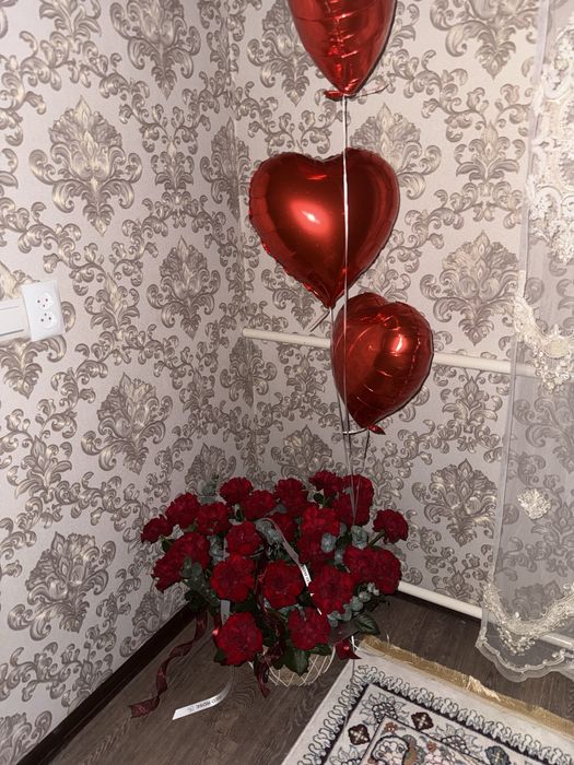 корзина с цветами