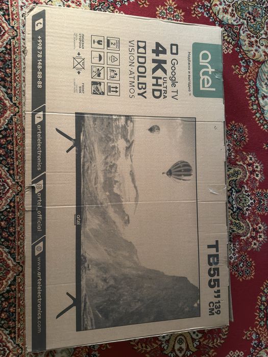 Телевизор Artel TV Smart 4K UHD 55”139 см