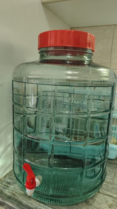 Банка стекло 21л