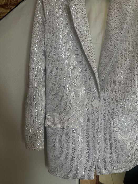 Пиджак праздничный с блесками