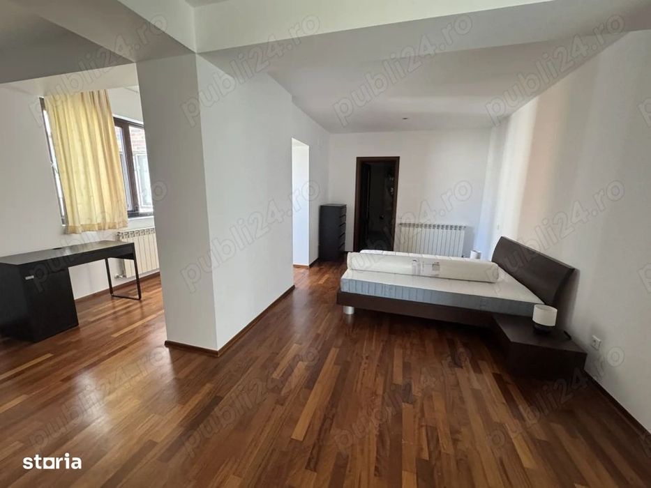 Inchiriez ap. 3 camere, lux, Floreasca - Herastrau, cu loc de parcare