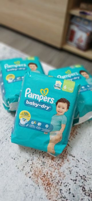 Scutece copii Pampers baby dry mar.6